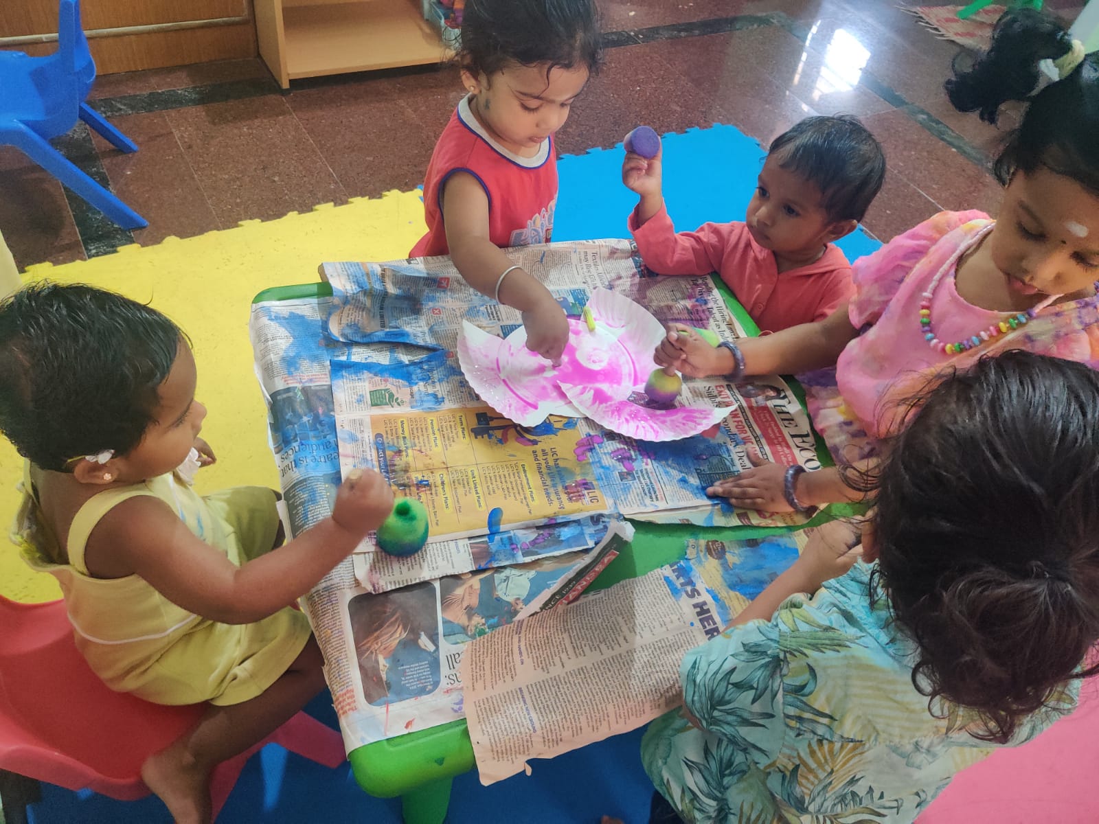 Children playing